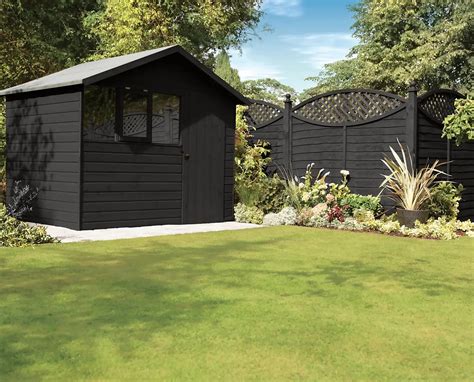 ronseal black oak fence paint.